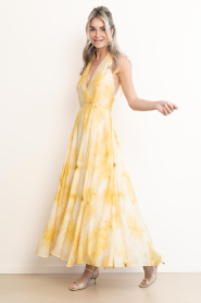 Copenhagen Muse |  Lyocell halter dress Fie | yellow | Picture 4