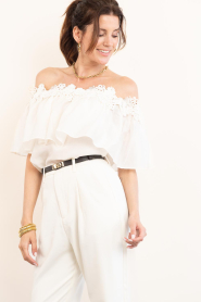 Copenhagen Muse |  Lyocell off shoulder top molly | natural | Picture 2