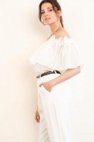 Copenhagen Muse |  Lyocell off shoulder top molly | natural | Picture 6