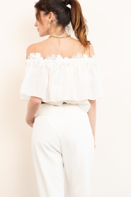 Copenhagen Muse |  Lyocell off shoulder top molly | natural | Picture 7