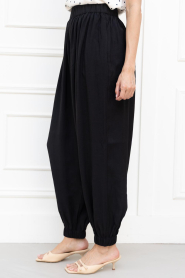 Copenhagen Muse :  Viscose balloon pants Tenley | black - img5