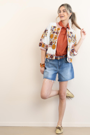 Toral |  Leather openwork loafers Kimana | yellow | Picture 3