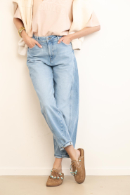 Toral |  Suede sandals with fringes Inka | camel | Picture 3