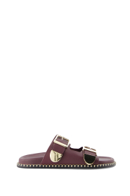 Toral |  Leather sandals with buckles Hidra | brown | Picture 1