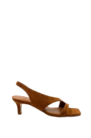 Toral |  Suede slingbacks Delfina | camel