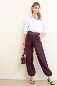 Toral |  Leather slingbacks Delfina | burgundy | Picture 7