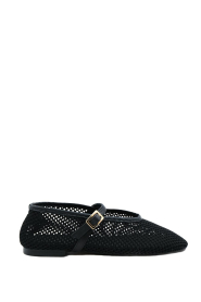 Toral |  Openwork flats Sybilla | black | Picture 1