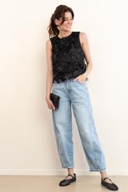 Toral |  Openwork flats Sybilla | black | Picture 4