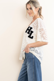 Haute L'Amitié :  Lace baseball blouse Court | natural - img6