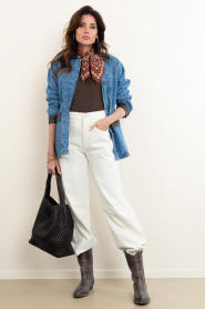 Haute L'Amitié :  Barrel jeans Drew | natural - img3