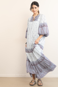 Antik Batik |  Maxi dress with print Johri | blue | Picture 3