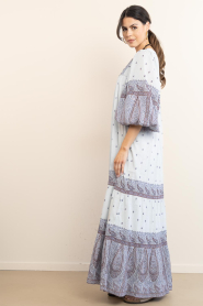Antik Batik |  Maxi dress with print Johri | blue | Picture 6