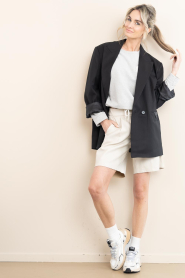 Co'Couture |  Faux leather short Gitt | natural | Picture 4