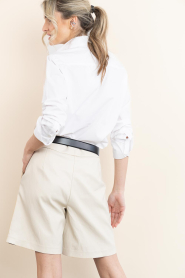 Co'Couture |  Faux leather short Gitt | natural | Picture 9