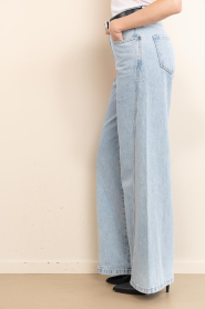 Co'Couture |  Wide leg non stretch jeans Arona | blue | Picture 6