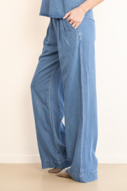 Co'Couture |  Lyocell pants Tilly | blue | Picture 6