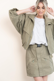 Co'Couture |  Cargo bomber jacket Alora | dark green | Picture 4