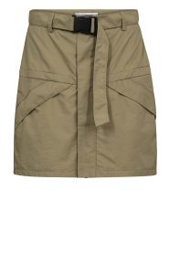 Co'Couture |  Cargo mini skirt Alora | green | Picture 1