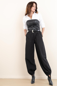 Co'Couture |  Balloon pants June | black | Picture 4