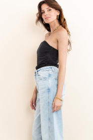 Co'Couture |  Strapless top Falcon | black | Picture 6