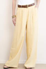 ba&sh |  Trousers Deana | light yellow | Picture 5