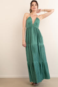 ba&sh |  Dress with V-neck Wasta | green | Picture 6