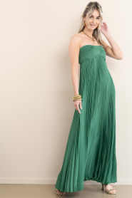 ba&sh |  Strapless maxi dress Willow | green | Picture 3