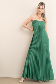 ba&sh |  Strapless maxi dress Willow | green | Picture 4