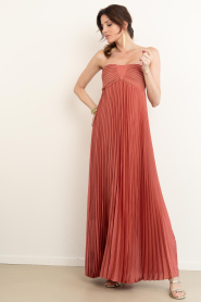 ba&sh |  Strapless maxi dress Willow | pink | Picture 3