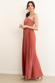ba&sh |  Strapless maxi dress Willow | pink | Picture 7