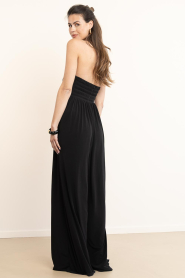 ba&sh |  Strapless jumpsuit Jema | black | Picture 6