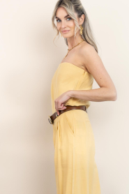 ba&sh |  Strapless top Deborah | light yellow | Picture 6