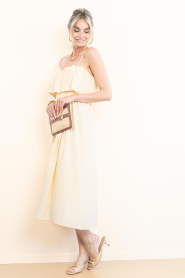 Second Female |  Linen mix dress Aie | yellow | Picture 3