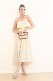 Second Female |  Linen mix dress Aie | yellow | Picture 5