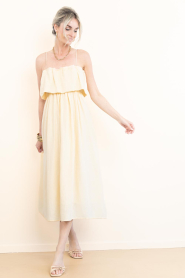 Second Female |  Linen mix dress Aie | yellow | Picture 8