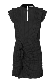 Second Female |  Cotton mini dress Olivian | black | Picture 1