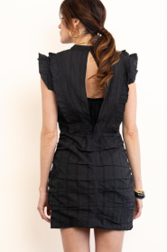 Second Female :  Cotton mini dress Olivian | black - img9