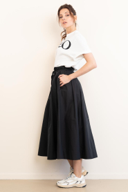 Second Female |  Maxi skirt with pockets Larkini | black | Picture 8
