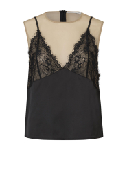 Second Female |  Lined lace top Cracea | black | Picture 1