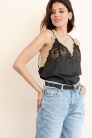 Second Female |  Lined lace top Cracea | black | Picture 6