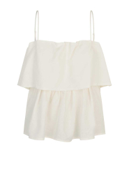Second Female |  Top with ruffles Aie | white | Picture 1