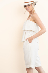 Second Female |  Linen mix short Lino | natural | Picture 8