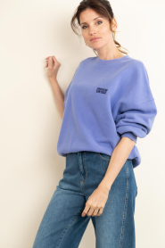 American Vintage |  Soft sweater Plizzy | purple | Picture 5