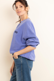 American Vintage |  Soft sweater Plizzy | purple | Picture 7