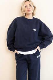 American Vintage |  Soft sweater Plizzy | dark blue | Picture 2