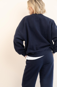 American Vintage |  Soft sweater Plizzy | dark blue | Picture 7