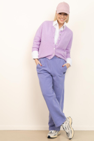 American Vintage |  Soft jogging pants Plizzy | purple | Picture 2