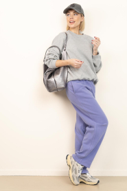 American Vintage |  Soft jogging pants Plizzy | purple | Picture 3