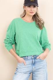 American Vintage :  Top with long sleeves Sonoma | green - img5