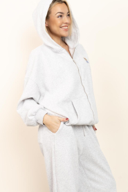 American Vintage |  Oversized cardigan Baptown | grey | Picture 7